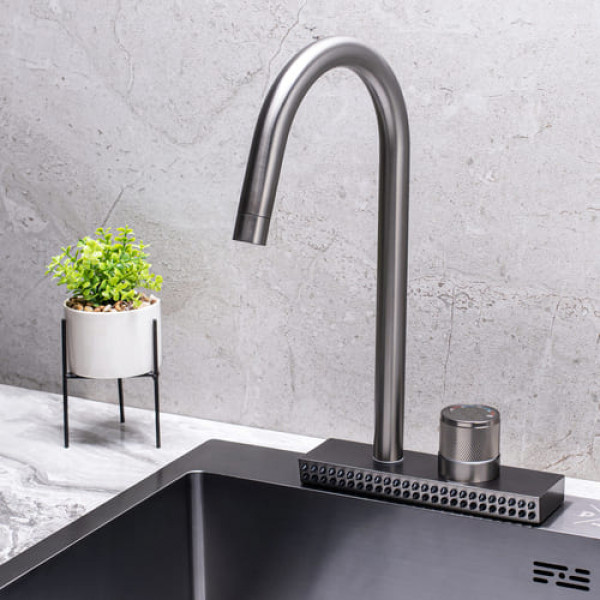 SUS130PVD-017F Смеситель для кухни, ø35