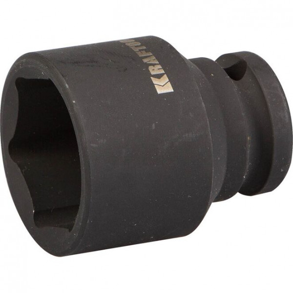 KRAFTOOL 1/2", 32 мм, Cr-Mo сталь, фосфатированная, торцовая головка ударная 27940-32_z01