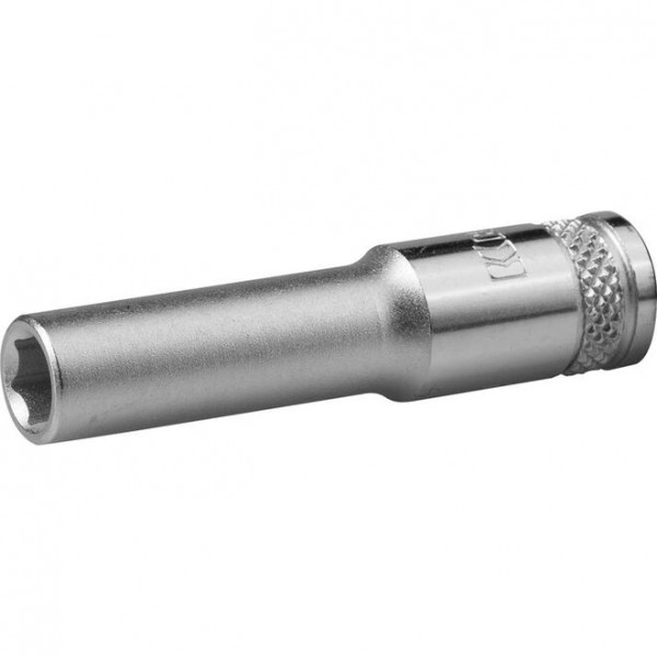 KRAFTOOL 1/4", 7 мм, Cr-V сталь, хромированная, торцовая головка 27817-07_z01