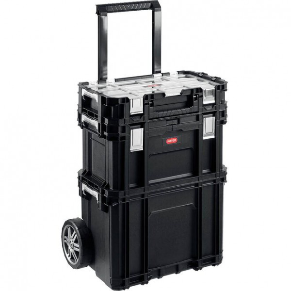 Keter 22", пластиковый, набор ящиков на колесах SMART ROLLING 38390-22