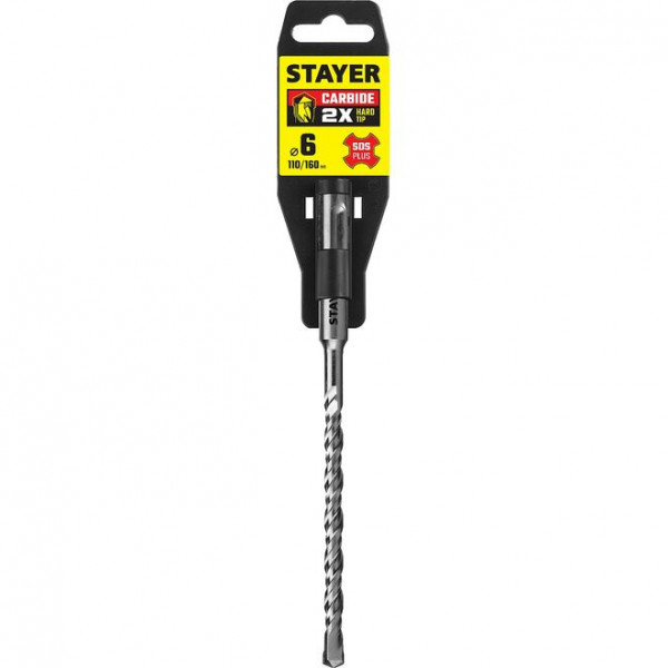 STAYER 6 x 160 мм, бур SDS-plus 2930-160-06_z02
