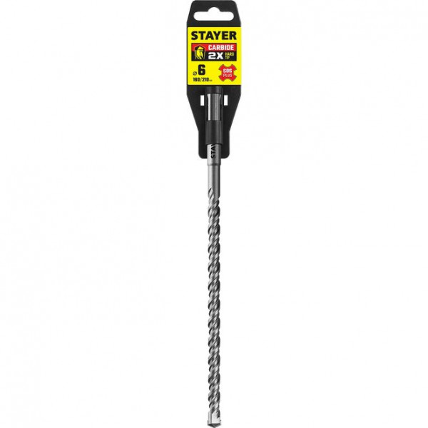 STAYER 6 x 210 мм, бур SDS-plus 2930-210-06_z02