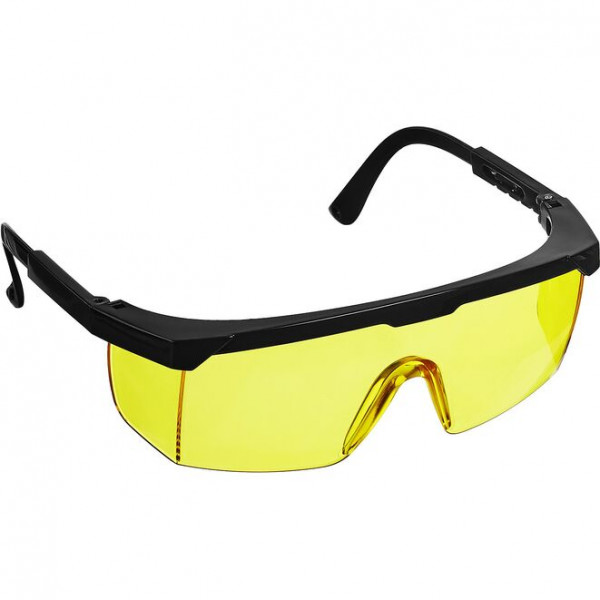STAYER жёлтый, регулируемые по длине дужки, очки защитные OPTIMA 2-110453_z01